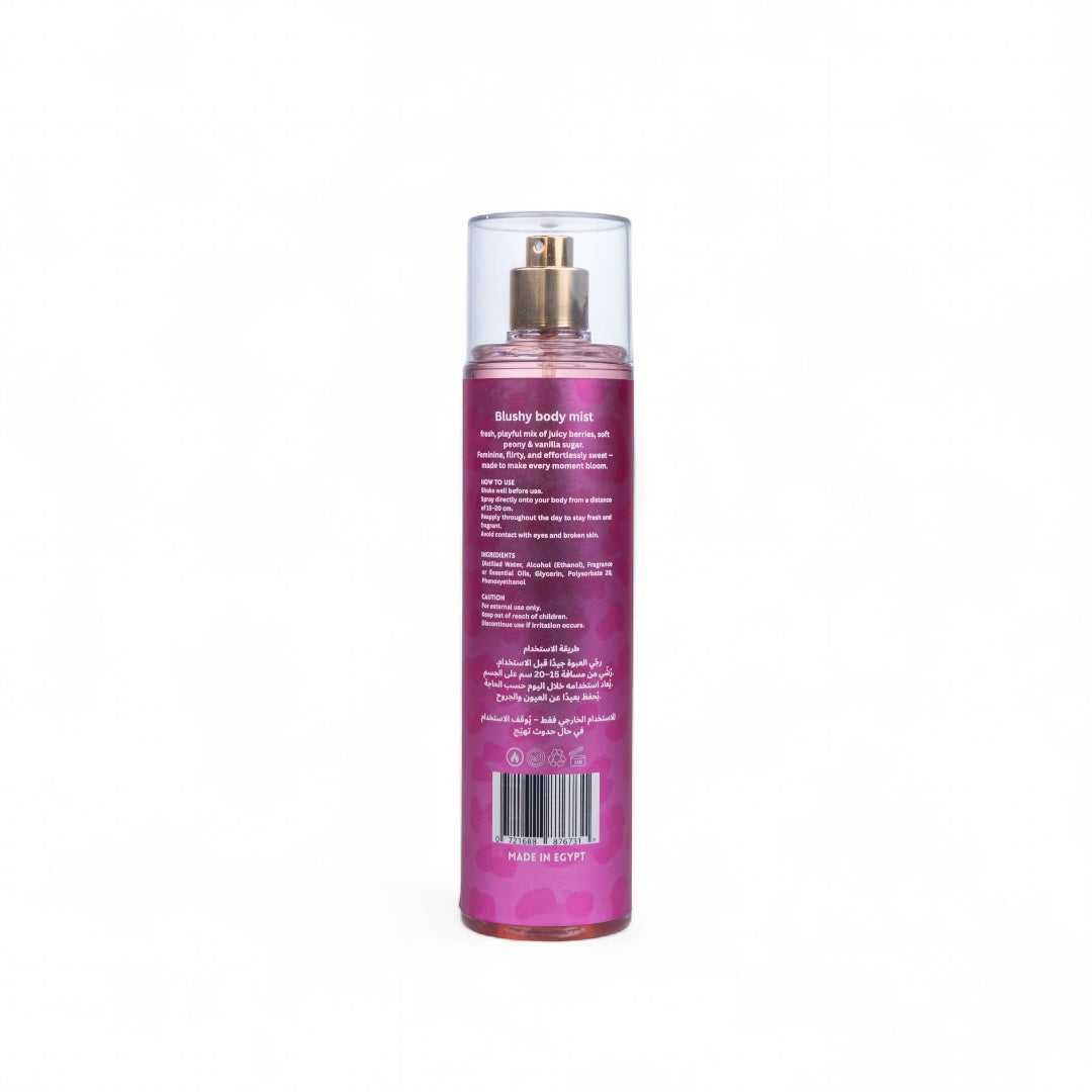 BLUSHY body mist